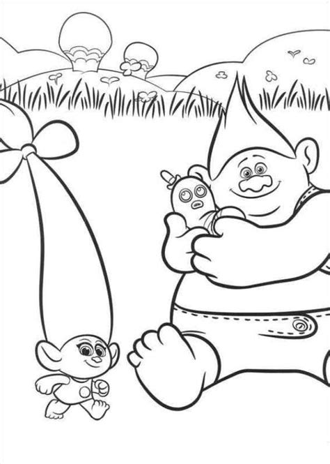 You can use our amazing online tool to color and edit the following trolls coloring pages. Kids-n-fun.com | 26 coloring pages of Trolls