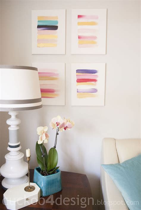 13 Creative Diy Abstract Wall Art Projects Lolly Jane