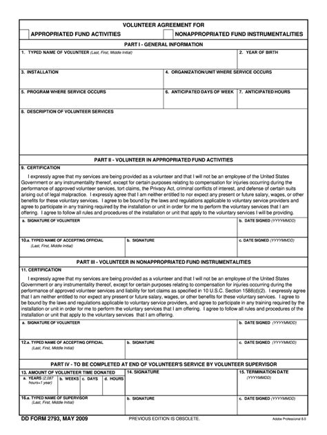 Dd 2793 2009 2024 Form Fill Out And Sign Printable Pdf Template Signnow