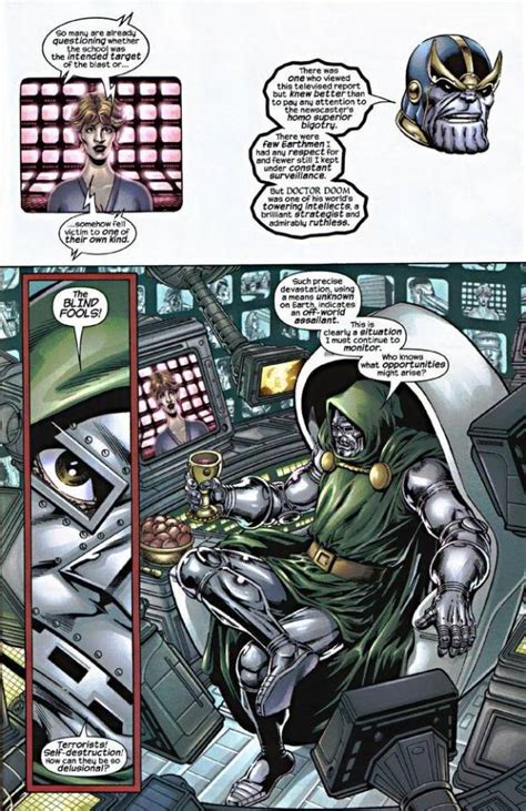 Dr Doom Vs Thanos Battles Comic Vine