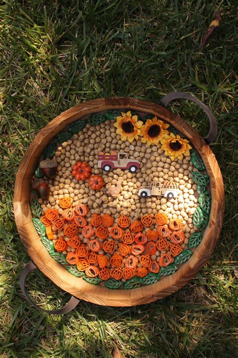 Fall Pumpkin Sensory Bin Pumpkin Sensory Filler Sensory Bin Etsy