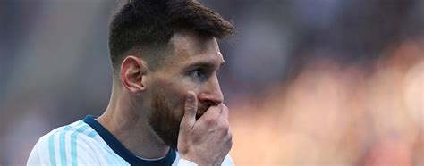 Lionel Messi Suspendido Tres Meses Por La Conmebol Esto En Línea