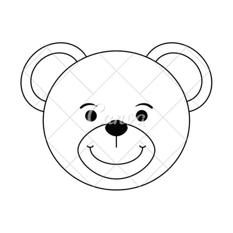Teddy Bear Face Drawing At Getdrawings Free Download
