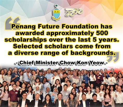 Submit application and supporting documents via online only. May 2020 - Penang Future Foundation