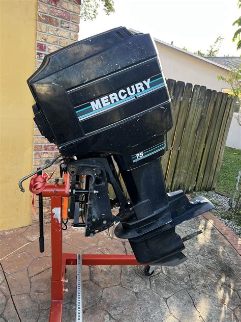 Mercury 75 Hp Outboard 1993 2 Stroke For Sale In Fort Lauderdale Fl
