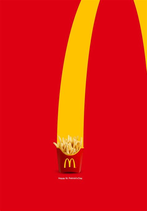 Mcdonalds Print On Behance Ads Creative Mcdonalds Visual Advertising