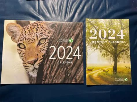 Nature Conservancy 2024 Wall Calendar 2024 Planner New 1525