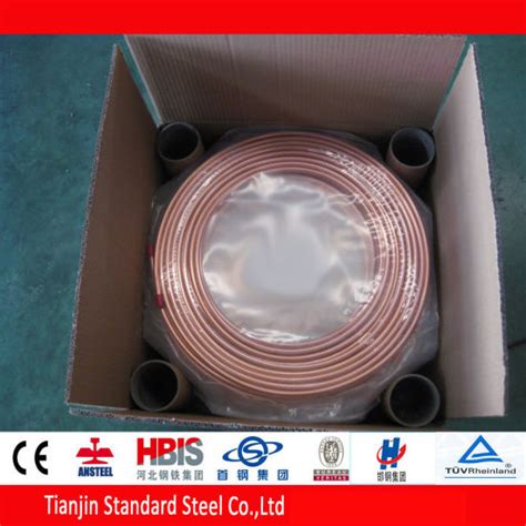 China Astm B68 Bright Annealed Seamless Copper Tube China Copper