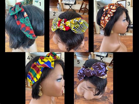 African Print Headband Ankara Hair Accessories Headbands Etsy