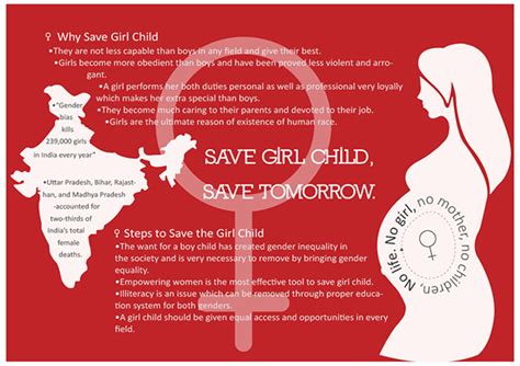 Save Girl Child Poster Design On Behance
