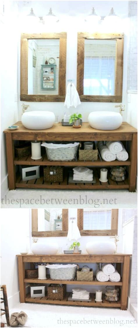 Super Easy Diy Bathroom Vanity Projects Picky Stitch