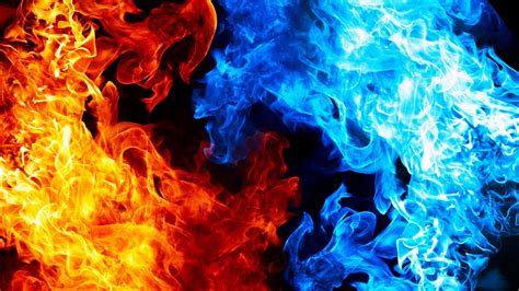 Blue Fire Backgrounds Hd For Desktop Pixelstalknet