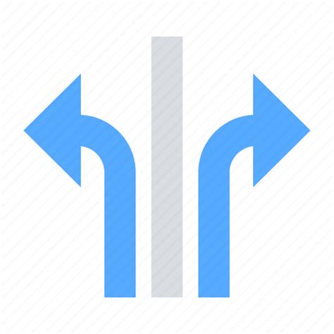 Arrow Different Split Icon