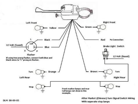 Signal Stat Turn Signal Switch Wiring Diagram Complete Wiring Schemas