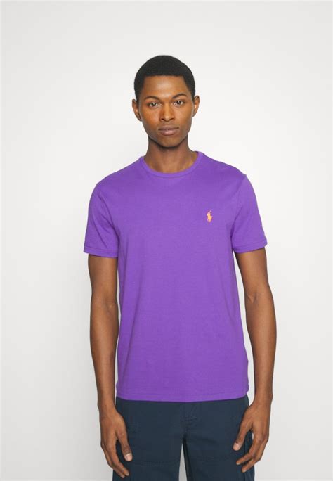 Polo Ralph Lauren Short Sleeve T Shirt Basic Tie Purplepaars