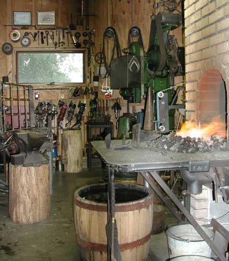The Blacksmith And Shop Shady Grove Blacksmith