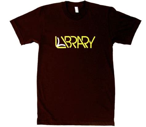 Library T Shirt Typography Tshirt Shirts Library Shirts