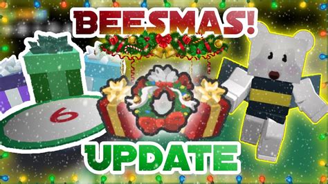 Beesmas Is Finally Here Bee Swarm Simulator Youtube