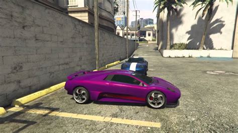 Grand Theft Auto V Spawn Purple Infernus At Lsc Youtube
