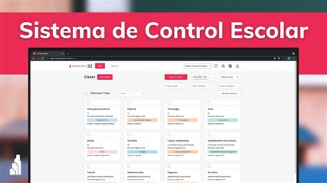 Sistema De Control Escolar Campus Móvil Youtube