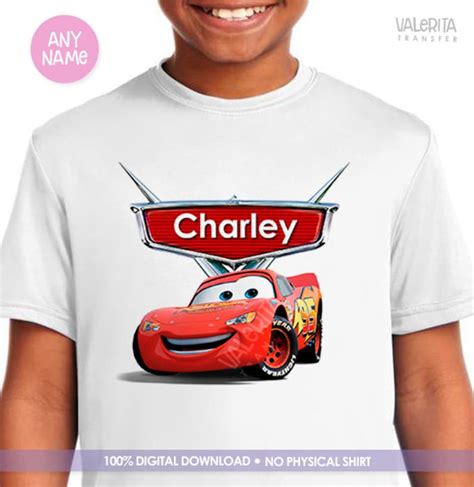 Disney Cars Birthday Shirt Birthday Boy Shirt Cars Party Etsy