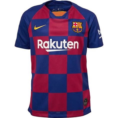 Buy Nike Junior Fcb Barcelona La Liga Home Jersey Varsity Maizedeep