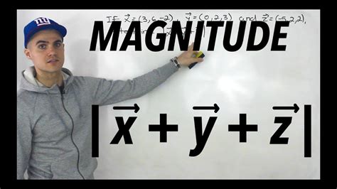 Mcv4u Vector Addition Magnitude Youtube