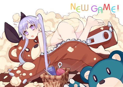 Suzukaze Aoba New Game Drawn By Ryuuno Danbooru