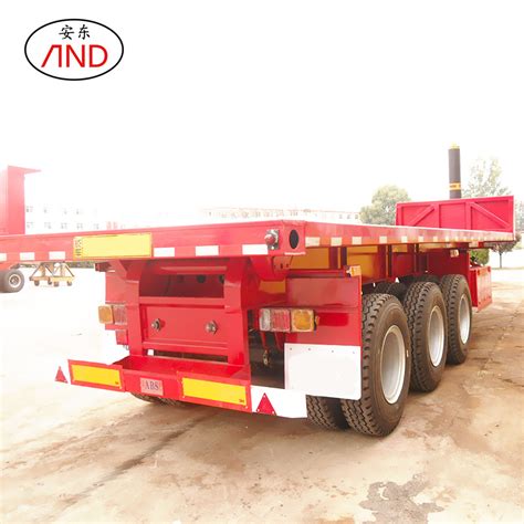 Good Price Ton End Rear Tipper Dump Tipping Semi Trailer For Sale