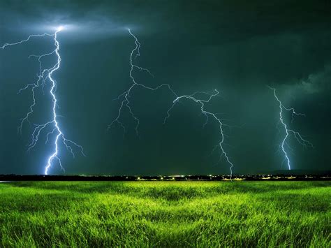 Thunder And Lightning Storms Natural Thunder Lightning Hd Wallpapers