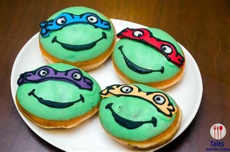 Krispy Kreme Tmnt Donuts Donut Decorations Donuts Ninja Turtle Cake