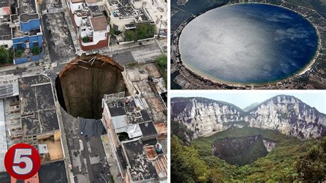 5 Most Mysterious Largest Sinkholes Swallowing The Earth 5 Most