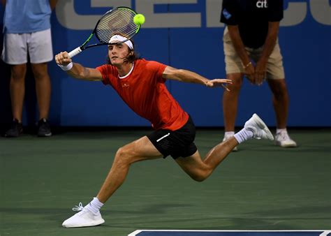 Read the latest stefanos tsitsipas headlines, on newsnow: Top-seeded Stefanos Tsitsipas weathers a frustrating match, advances to Citi Open quarterfinals ...