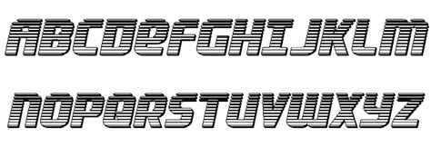 Lightsider Chrome Font