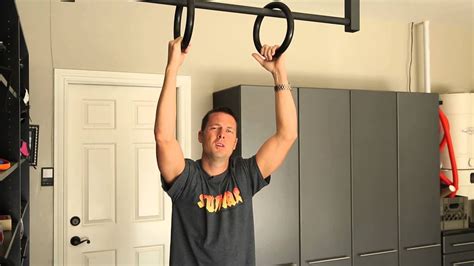 Want to build your own homemade pull up bar for garage gym or backyard? Garage Gym Pull Up Bar - YouTube