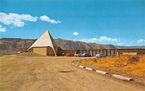 Brewster Washington Fort Okanogan Museum Street View Vintage Postcard