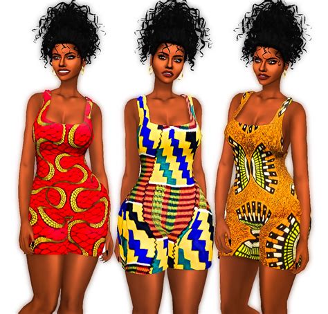 Sims 4 Cc African Clothes