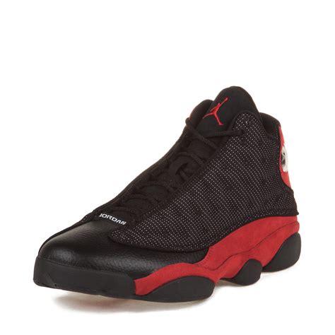 Nike Mens Air Jordan Retro 13 Bred Blackvarsity Red 414571 010