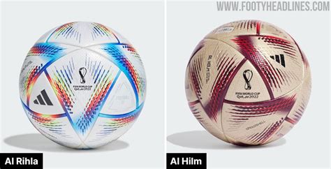 Gold Adidas Al Hilm 2022 World Cup Semi Final And Final Ball Released
