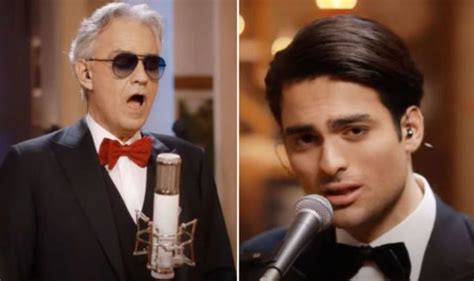 Andrea Bocelli And His Son Matteo Bocelli Duet Fall On Me For Chinese New Year Watch Music