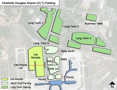 Charlotte Douglas Airport Parking Clt Airport Long Term