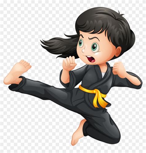 Download Girl Clipart Martial Arts Karate Kid Clip Art Png Download