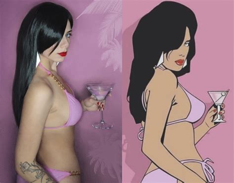 Gta Vice City Cosplay Accurately Recreates Bikini Woman My Xxx Hot Girl