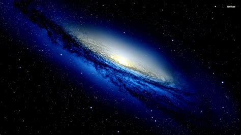 Blue Galaxy Wallpaper Hd