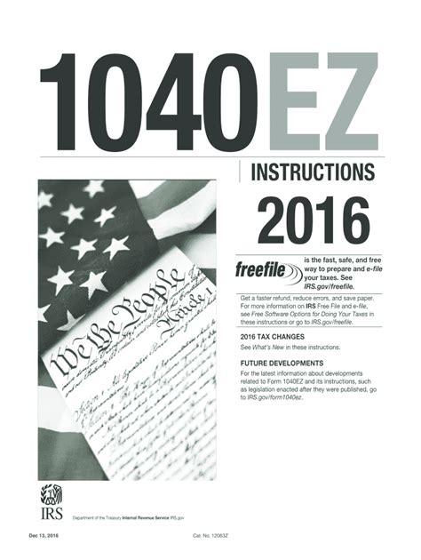 See form 8912 and its instructions. 2015 Form IRS Instruction 1040 EZ Fill Online Printable ...