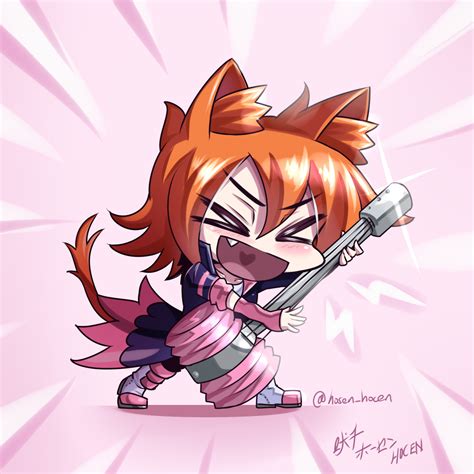 Rwby Chibi Nora~ Rock By Hosen Hosen Hocen On Deviantart