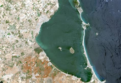 Mar Menor Visto Desde Satélite