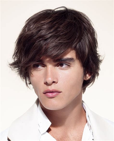 It is easy, fun, and quick to wear making it one among the fast and affordable styles for the youngsters owing to the natural curls of the asian men's hair. Mens Short Curly Hair Wigs With Bangs