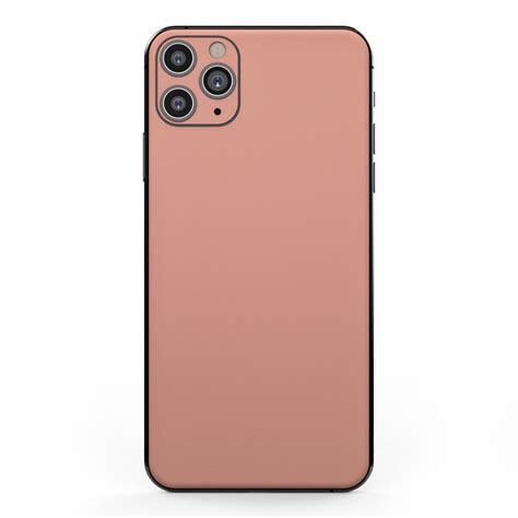 Apple Iphone 11 Pro Max Skin Solid State Peach By Solid