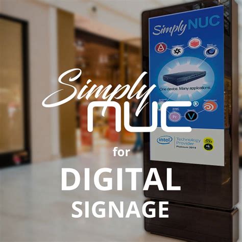 Digital Signage Media Players Simply NUC